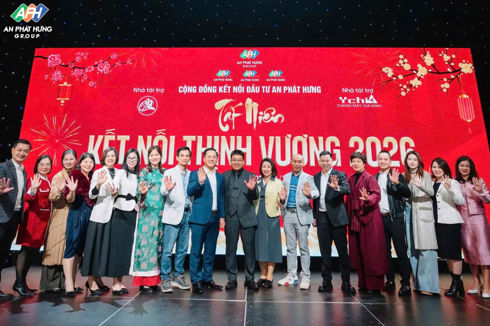 Sân khấu Tất niên “Kết nối thịnh vượng 2026”