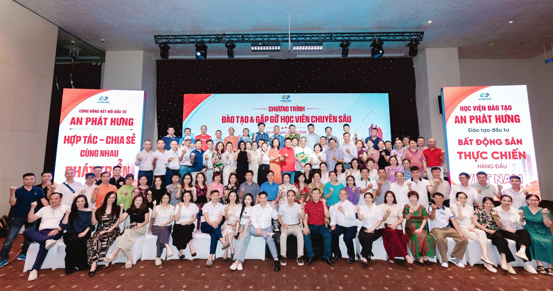 Buổi đào tạo và gặp gỡ học viên chuyên sâu của An Phát Hưng