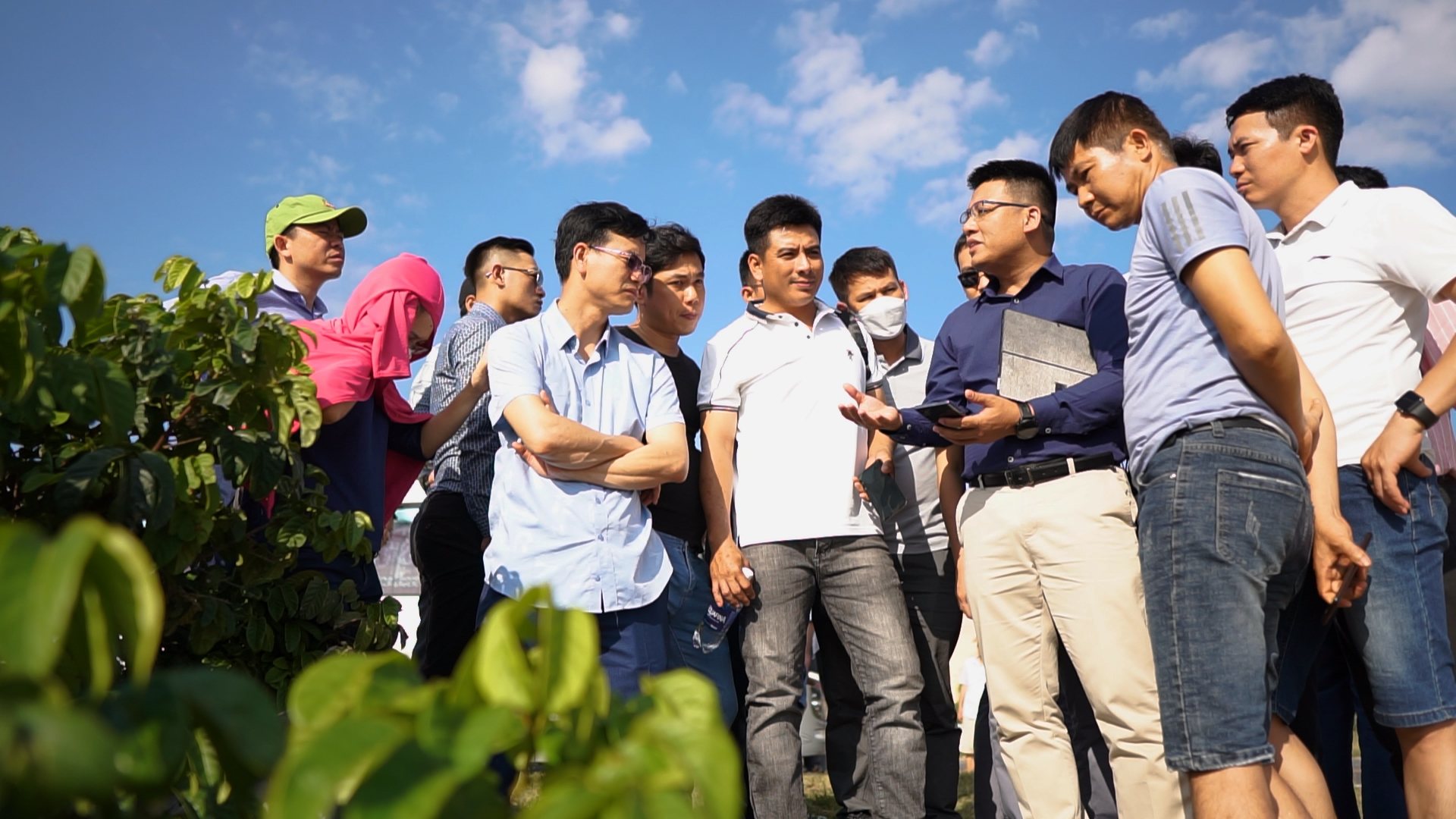 Khảo sát thực địa cùng học viên